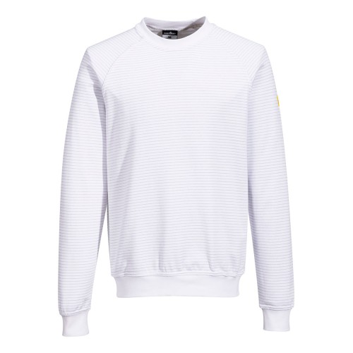 Bluza antystatyczna ESD AS24WHRXS biały XS