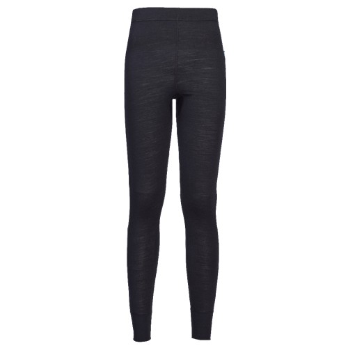 Legginsy z wełny Merino B181BKRXXXL czarny XXXL
