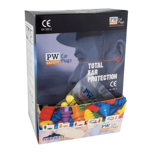 Portwest EP21 Uzupełniający wkład do dystrybutora zatyczek (500 par) pomarańczowy