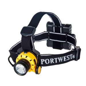 Portwest PA64 Latarka czołowa Portwest Ultra Power czarno-żółty