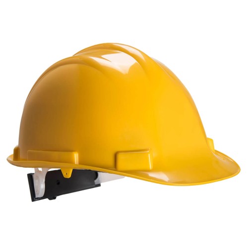 Portwest PS57 Hełm ochronny Expertbase z regulacją pokretłem żółty