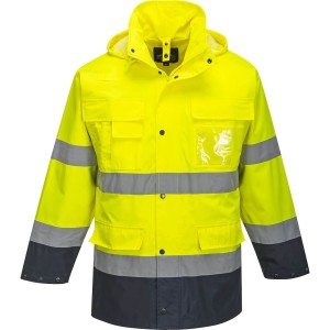 Portwest S162 Kurtka Ostrzegawcza 3 w 1 Lite granatowo-seledynowy