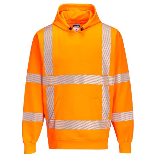 Portwest R477 Bluza ostrzegawcza z kapturem RWS pomarańczowy