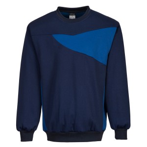Portwest PW273 Bluza PW2 okrągłym wykończeniem pod szyją granatowo-niebieski
