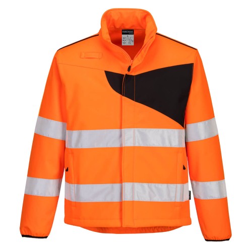 Portwest PW275 Kurtka ostrzegawcza Softshell pomarańczowy