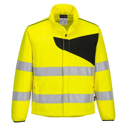 Portwest PW275 Kurtka ostrzegawcza Softshell żółty