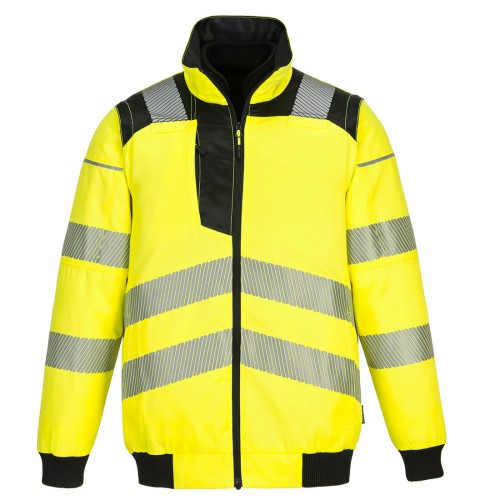 Portwest PW302 Kurtka ostrzegawcza Softshell żółty
