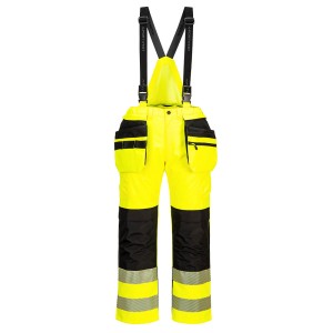Portwest PW356 Wypinane ogrodniczki dla podwyższenia funkcjonalności żółty