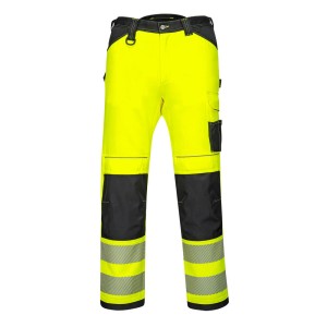 Portwest PW340 Spodnie robocze ostrzegawcze PW3 czarno-żółty