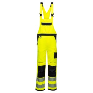 Portwest PW344 Ogrodniczki ostrzegawcze PW3 czarno-żółty