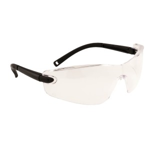 Portwest PW34 Profilowane okulary ochronne biały