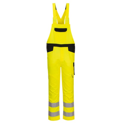Portwest PW244 Ogrodniczki ostrzegawcze PW2 żółty