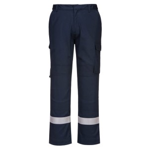 Portwest FR401 Spodnie trudnopalne Bizflame Plus granatowy