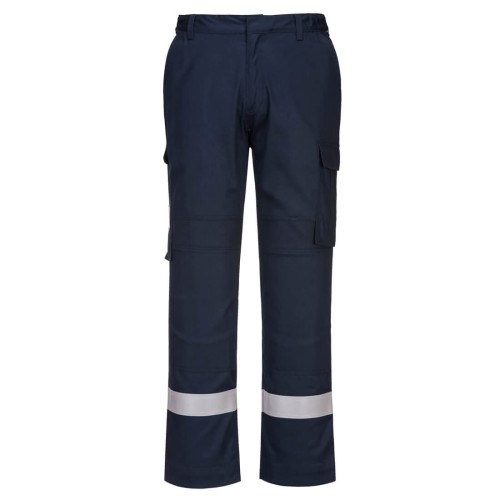 Portwest FR401 Spodnie trudnopalne Bizflame Plus granatowy