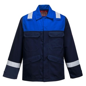 Portwest FR55 Bluza trudnopalna Bizflame Plus granatowo-niebieski