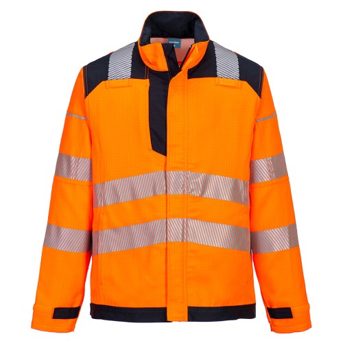Trudnopalna bluza multiochronna Modaflame PW3 FR722ONR pomarańczowy/granatowy