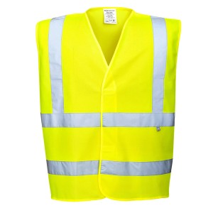 Portwest FR75 Kamizelka ostrzegawcza trudnopalna żółty 4X5X