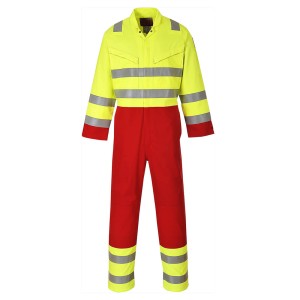 Portwest FR90 Kombinezon Bizflame Services żółty
