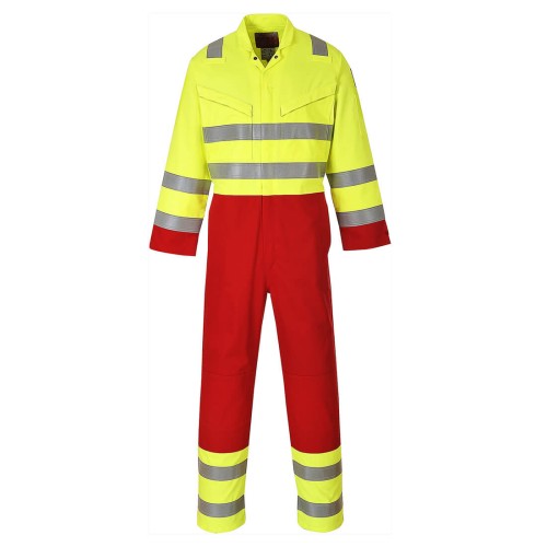 Portwest FR90 Kombinezon Bizflame Services żółty