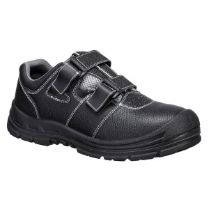 Sandały S1P SR FO FS70BGY czarno-szary