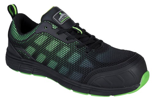 Portwest FT35 Półbuty Compositelite Ogwen S1P czarno-zielony