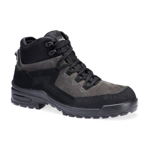Buty zamszowe S3L CI FO SR FT72BGY czarno-szary