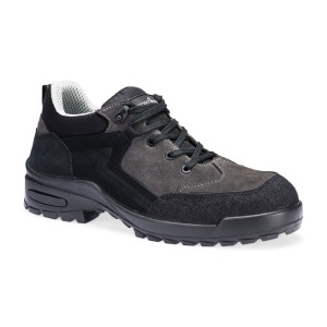 Buty zamszowe S3L CI FO SR FT73BGY czarno-szary