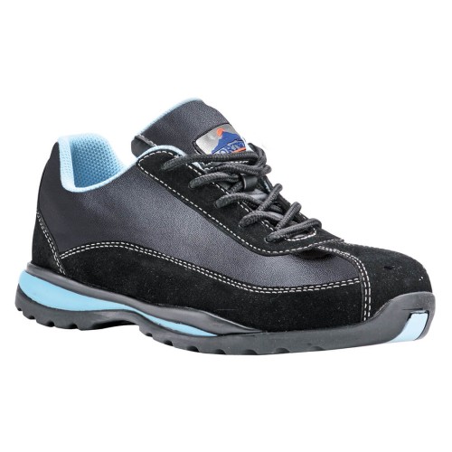 Portwest FW39 Damski półbut sportowy Steelite Trainer S1P HRO czarny