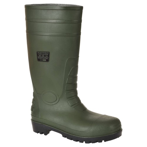 Portwest FW95 But Wellington S5 Total Safety zielony