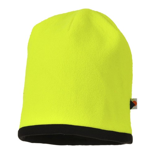 Portwest HA14 Odwracalna czapka ostrzegawcza Beanie  czarno-żółty