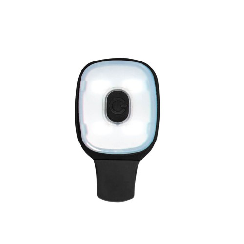 Portwest HV12 Lampka z zaczepem ładowana przez USB czarny