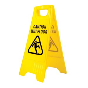 Portwest HV20 Znak ostrzegawczy Wet Floor żółty
