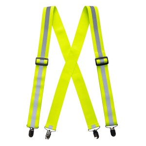 Portwest HV56 Szelki do spodni w kolorze ostrzegawczym żółty