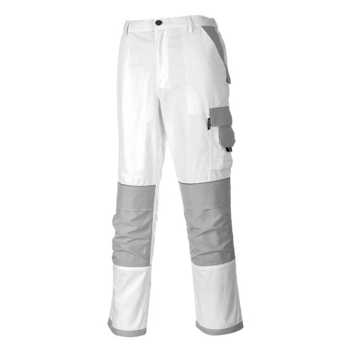 Portwest KS54 Spodnie Painters Pro biały