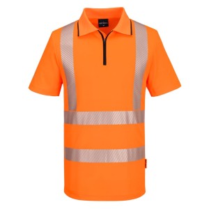 Polo KX3 z krótkim rękawem KX302ORR pomarańczowy
