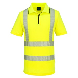 Polo KX3 z krótkim rękawem KX302YER żółty