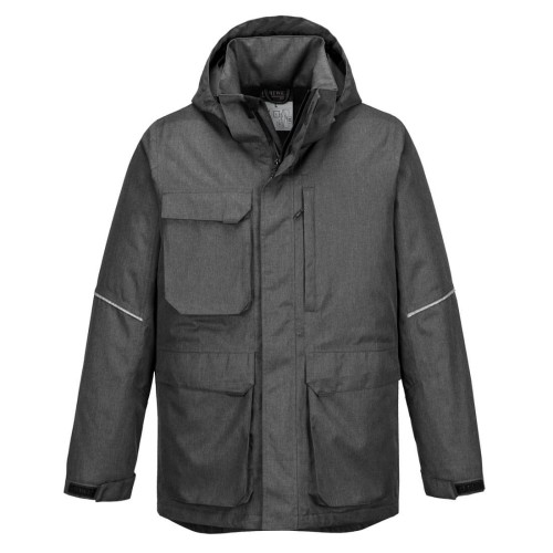 Portwest KX360 Kurtka parka KX3 szary-stalowy