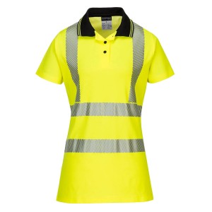 Portwest LW72 Damska polówka ostrzegawcza żółty