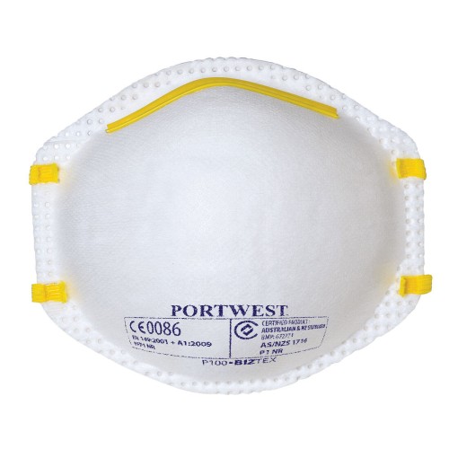 Portwest P100 Półmaska FFP1 biały (20 szt)