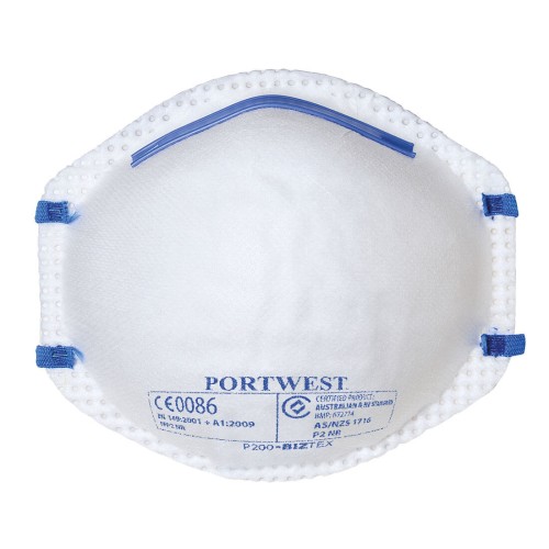 Portwest P200 Półmaska FFP2 biały (20 szt)