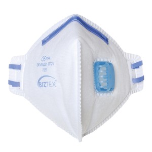 Portwest P251 Półmaska FFP2 składana na płasko z zaworkiem biały (20 szt)