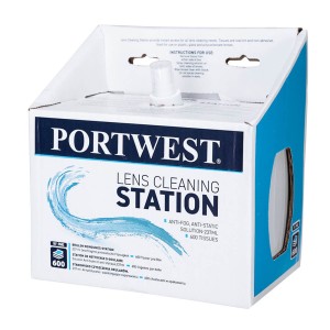Portwest PA02 Stanowisko do czyszczenia okularów biały