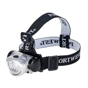 Portwest PA50 Latarka czołowa LED srebrny
