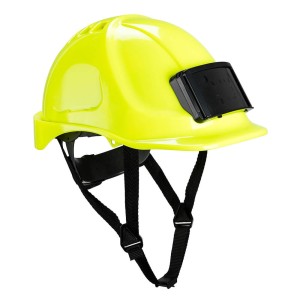 Portwest PB55 Hełm Endurance z miejscem na identyfikator żółty