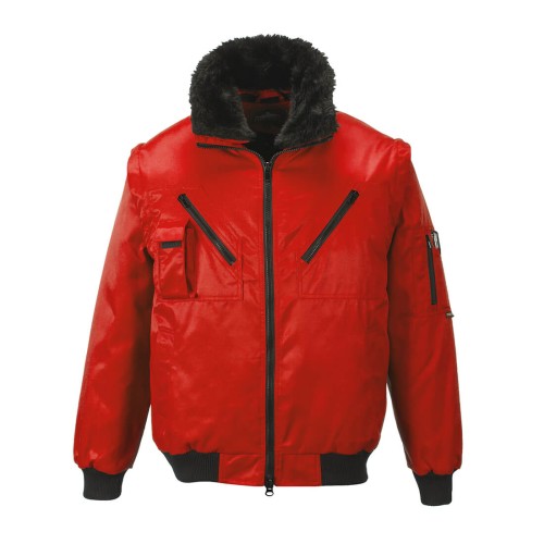 Portwest PJ10 Kurtka typu Pilot. czerwony