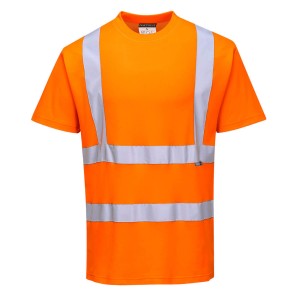 Portwest S170 T-Shirt ostrzegawczy Cotton Comfort pomarańczowy