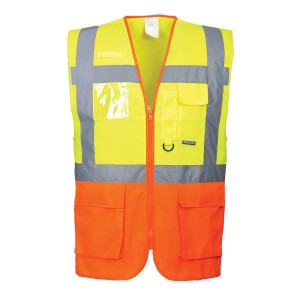 Portwest S376 Kamizelka ostrzegawcza Executive Prague żółto-pomarańczowy