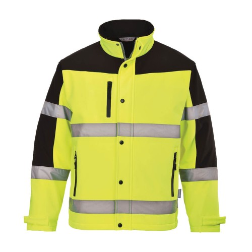 Portwest S429 Dwukolorowy Softshell (3 warstwy) żółty