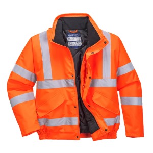 Portwest S463 Kurtka ostrzegawcza Bomber pomarańczowy