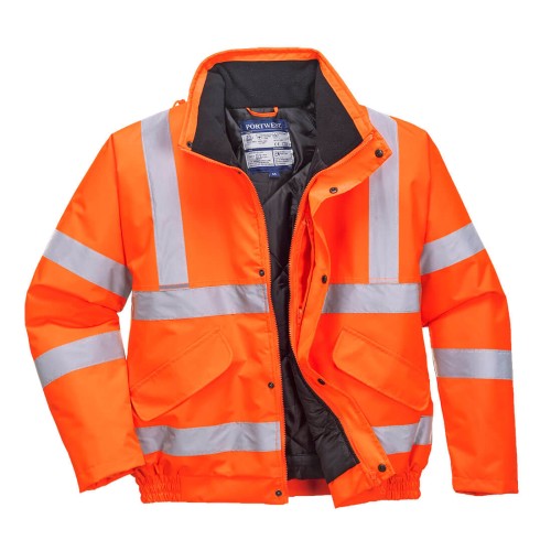 Portwest S463 Kurtka ostrzegawcza Bomber pomarańczowy